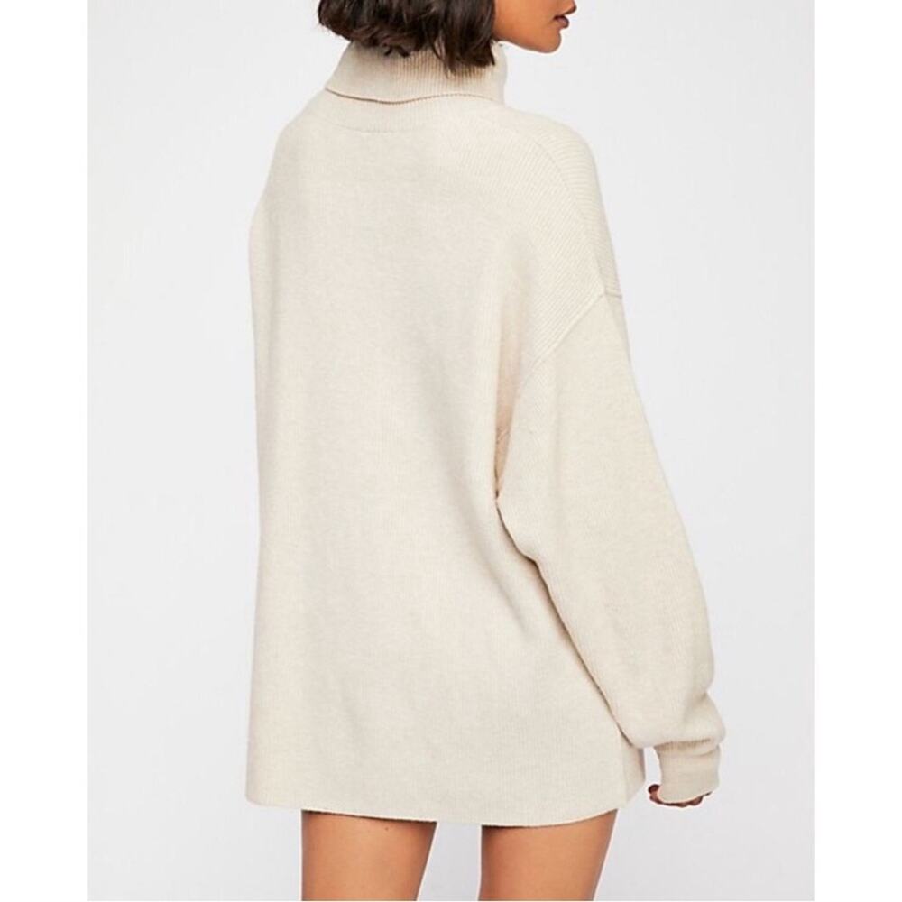 Free People Softly Structured Pullover Turtleneck… - image 4